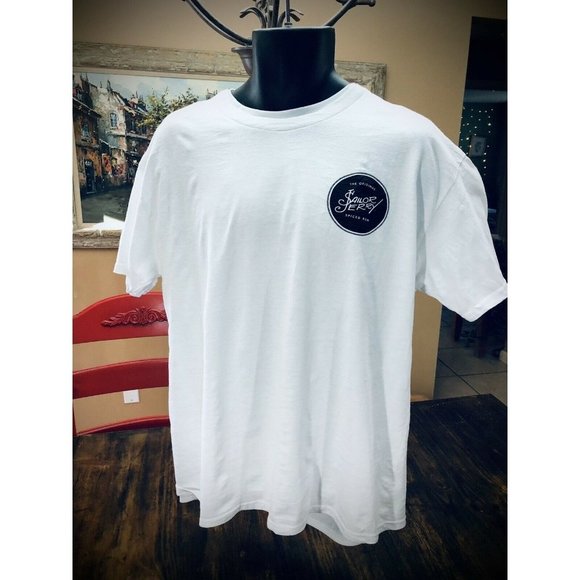 BOGO! Sailor Jerry Spiced Rum White T-Shirt w/ Logo Brand New In Sealed Package! - Picture 1 of 9